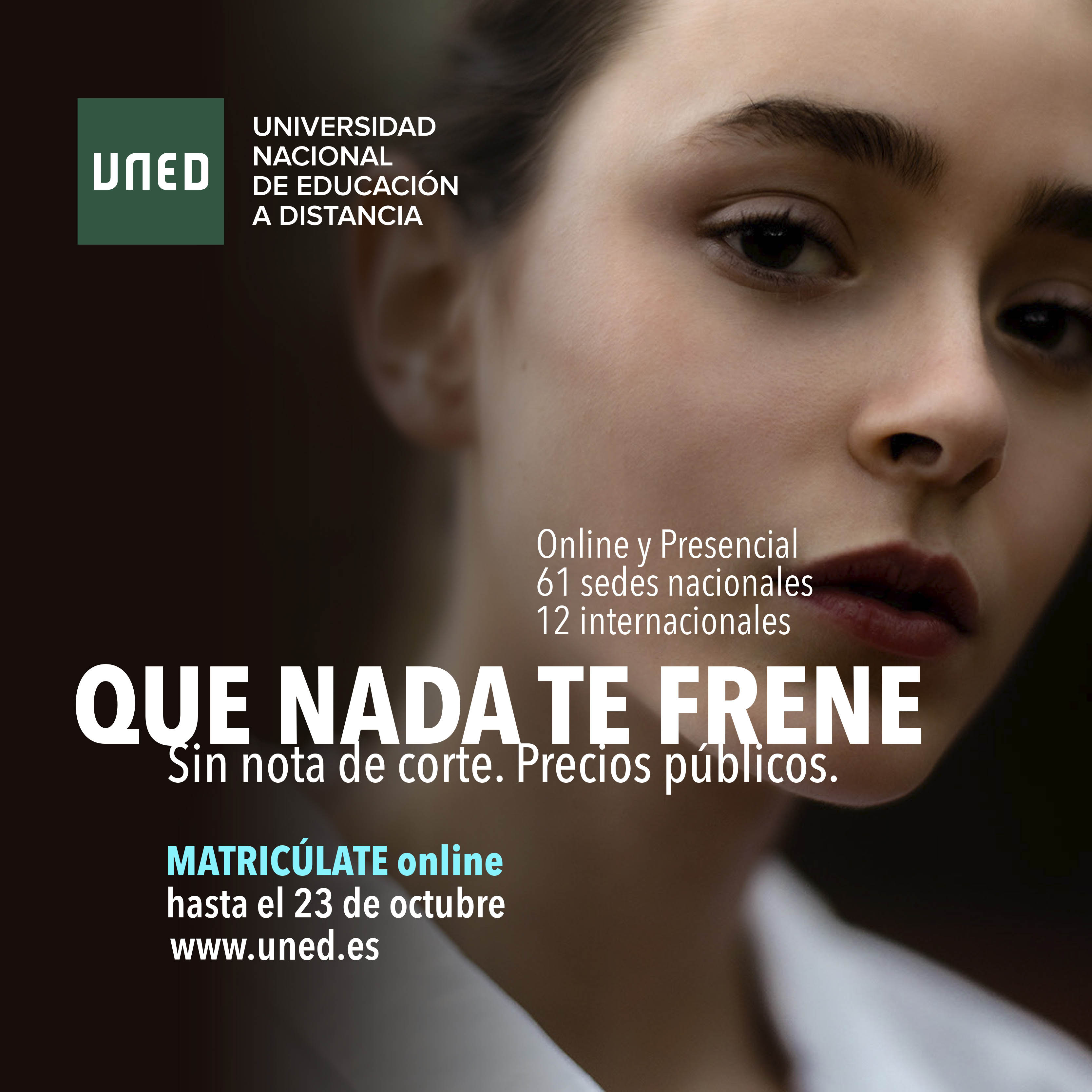 Abierta la matrícula de Grados, Idiomas y Cursos de Acceso a la Universidad en la UNED 