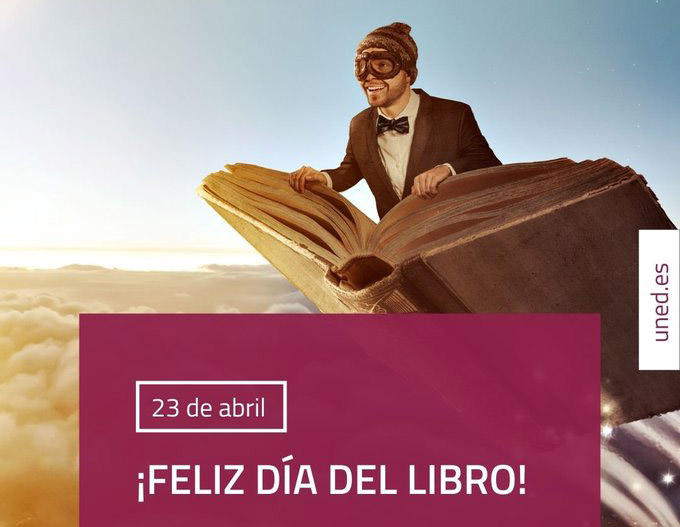 Desde UNED Pamplona os deseamos un feliz Día del Libro 