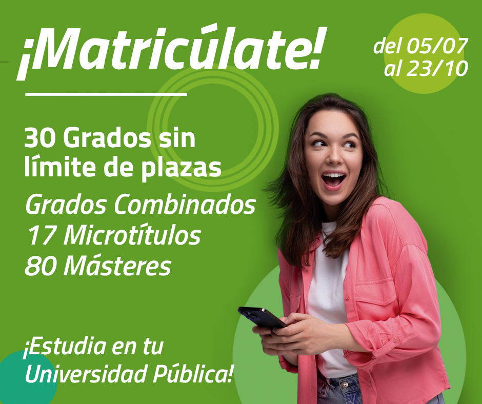 ¡ÚLTIMO DÍA! Matrícula Abierta Curso 23/24